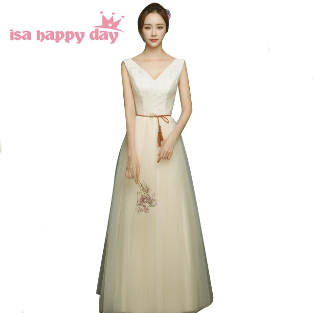 champagne boat neck bridesmaid's formal dress girl long simple tulle party dresses for teens bridesmaids 2020 ball gown B3958
champagne boat neck bridesmaid's formal dress girl long simple tulle party dresses for teens bridesmaids 2020 ball gown B3958