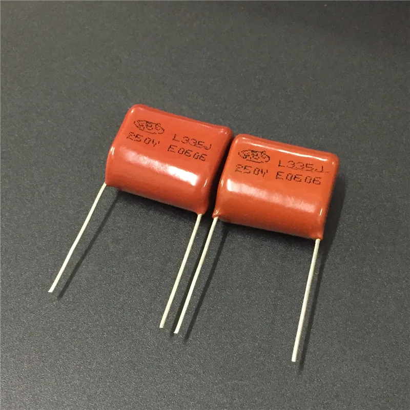 10 шт. CBB 335 250V 335J CL21 3 мкФ 3300nF P20 Металлизированный Полипропиленовый пленочный