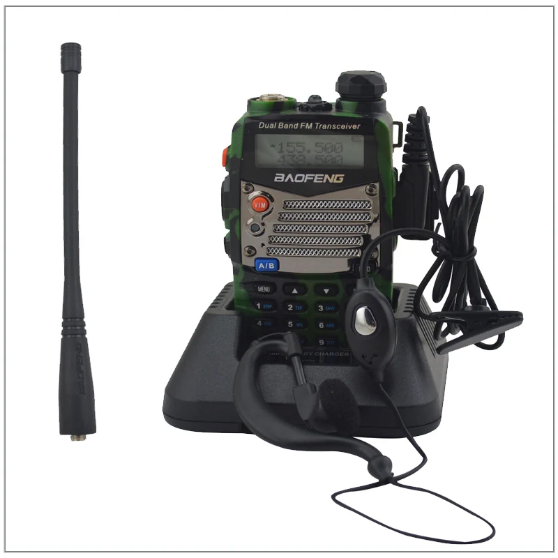 Camouflage baofeng Radio dualband Radio UV-5RA+ walkie talkie dual display 136-174/400-520MHz with free earpiece BF-UV5RA++
Camouflage baofeng Radio dualband Radio UV-5RA+ walkie talkie dual display 136-174/400-520MHz with free earpiece BF-UV5RA++