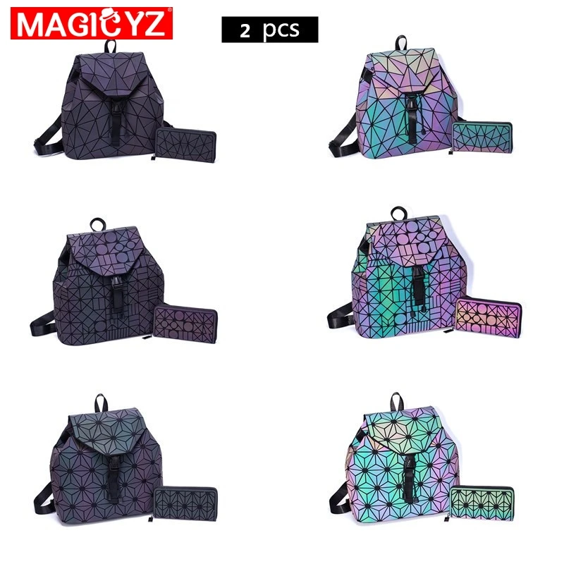 Luminous Backpack for women 2021 set Geometric Laser Female Backpacks Girls bookbag envelope Shoulder Bags Holographic purse
Luminous Backpack for women 2021 set Geometric Laser Female Backpacks Girls bookbag envelope Shoulder Bags Holographic purse