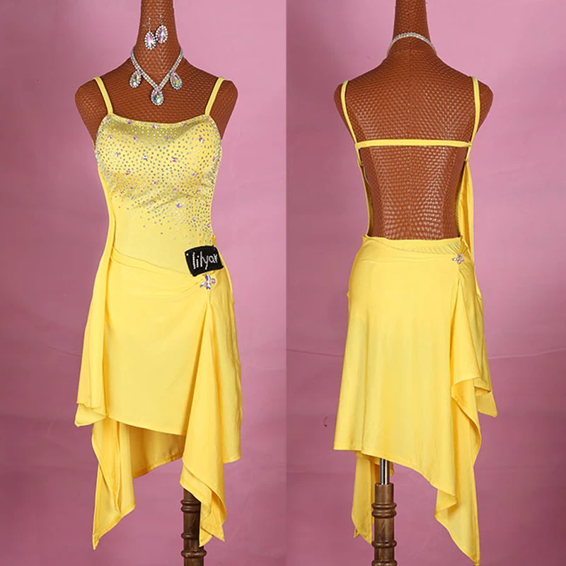White Latin Dance Dress For Women Dress 2019 Yellow Dancewear ChaCha/Tango Dress Stage Wear Professional Latin Dress BL1893
White Latin Dance Dress For Women Dress 2019 Yellow Dancewear ChaCha/Tango Dress Stage Wear Professional Latin Dress BL1893