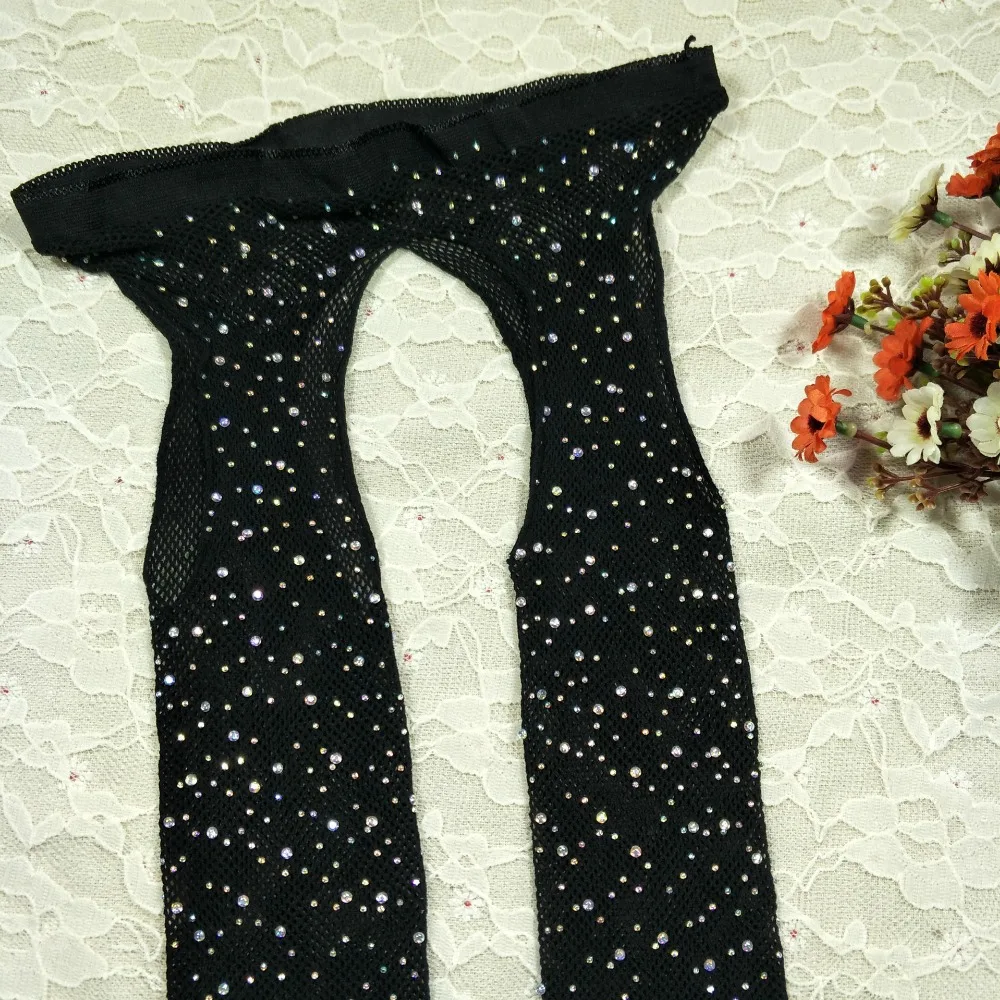HOT 2019 Summer Women Sexy Fishnet Stockings Ladies Open Crotch Mesh Pantyhose Shiny Rhinestone Stockings Black Erotic Tights
HOT 2019 Summer Women Sexy Fishnet Stockings Ladies Open Crotch Mesh Pantyhose Shiny Rhinestone Stockings Black Erotic Tights
