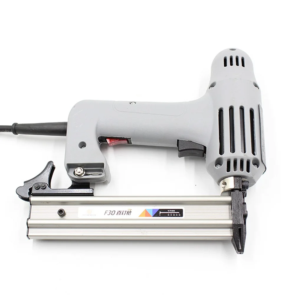 220V Electric Nails Staple Gun Straight Nail Gun Framing Tacker Power Tools Stapler Gun for Furniture 5/10/15/20/25/30mm Nails
220V Electric Nails Staple Gun Straight Nail Gun Framing Tacker Power Tools Stapler Gun for Furniture 5/10/15/20/25/30mm Nails
