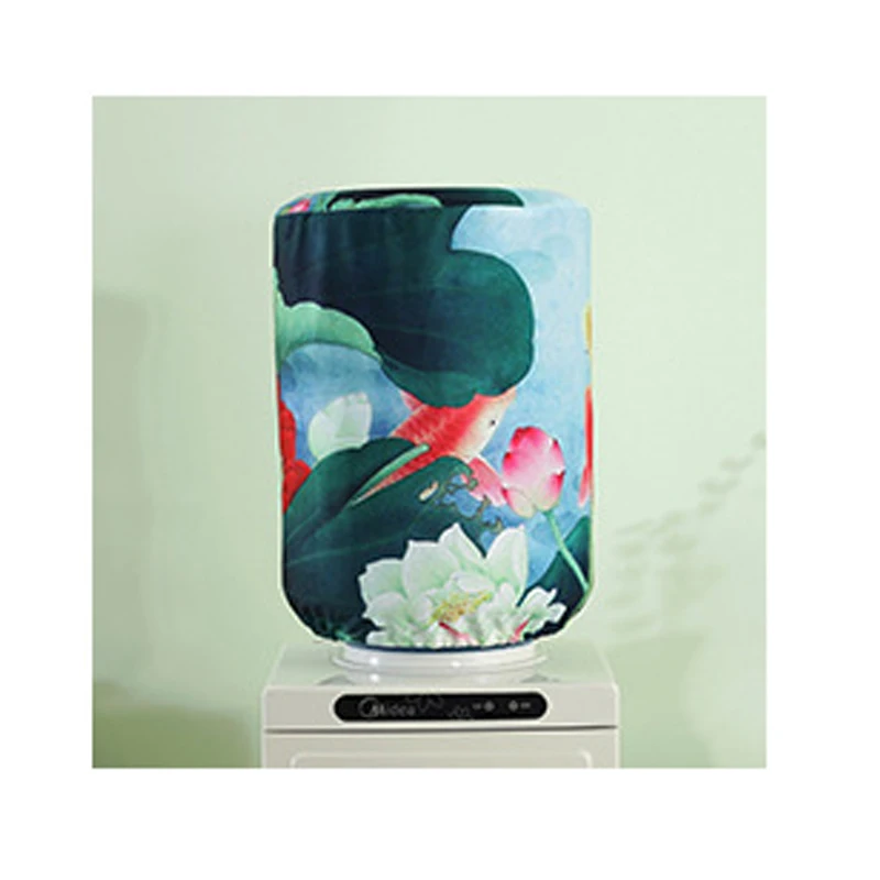 Печатный мультяшный цветочный водяной диспенсер пылезащитный чехол из