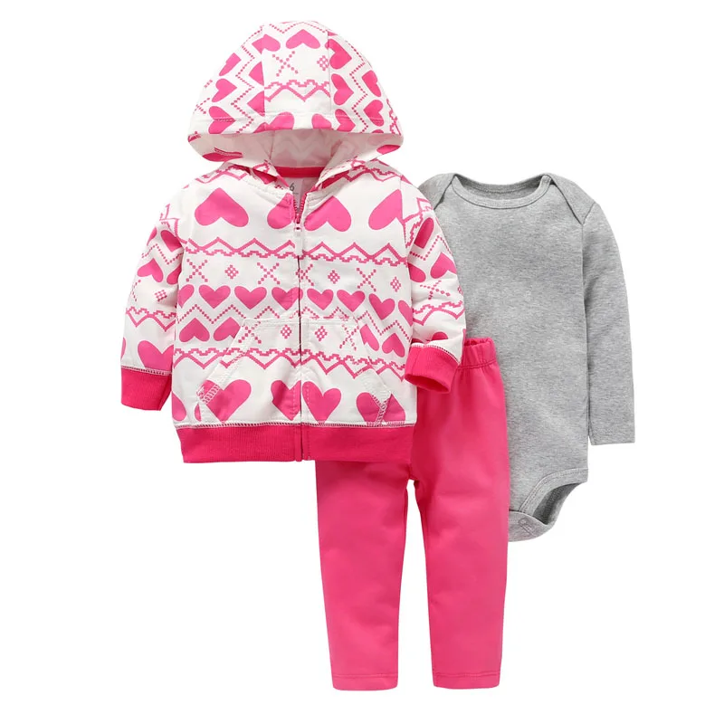 2019 New Arrival Newborn Baby Boy girl Set Clothes Cotton Full Sleeve Striped Hooded Coat+Elephant Print O-Neck Romoper+Pants
2019 New Arrival Newborn Baby Boy girl Set Clothes Cotton Full Sleeve Striped Hooded Coat+Elephant Print O-Neck Romoper+Pants