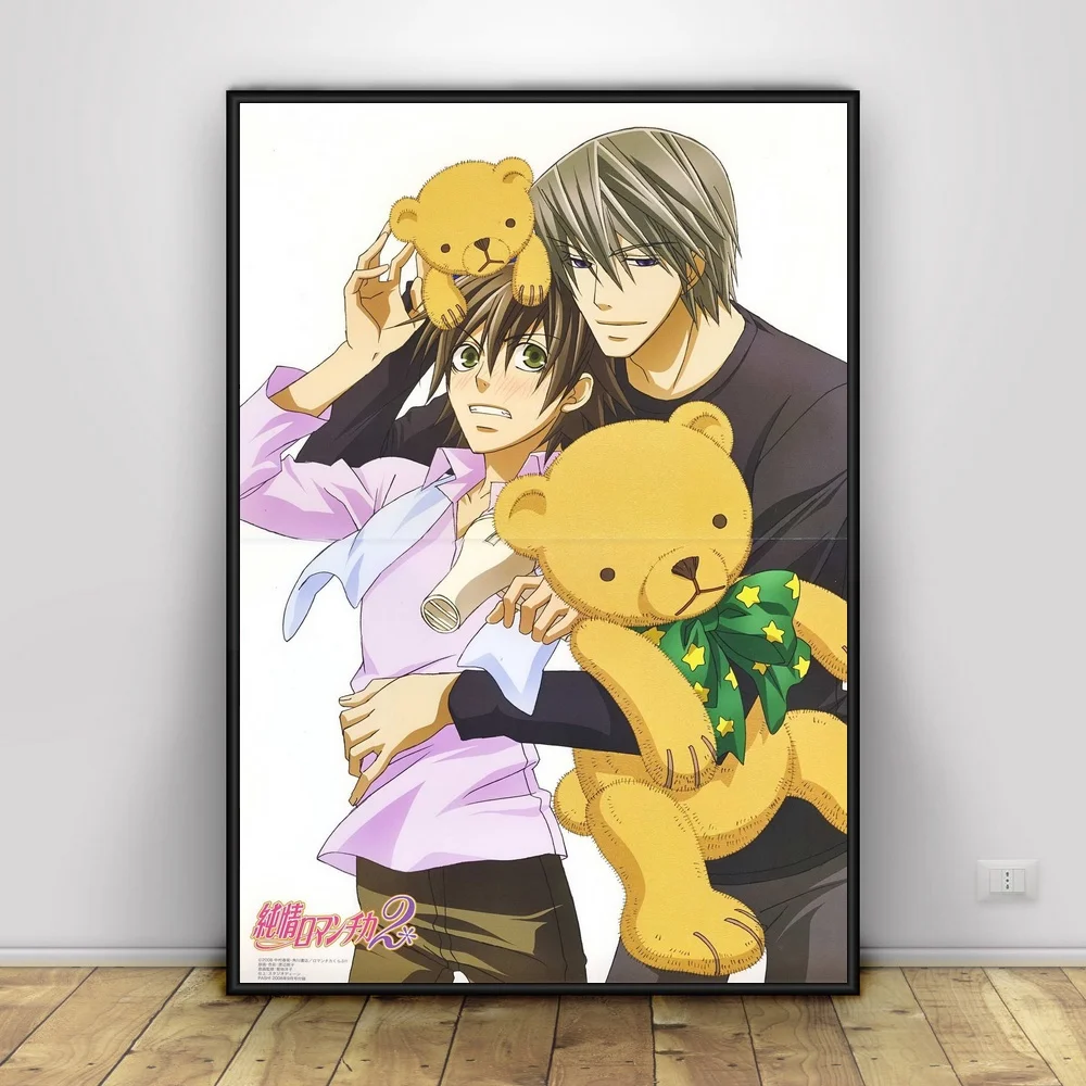 Художественный шелковый постер Junjou Romantica домашний декор 12x18 24x36 дюймов|Рисование