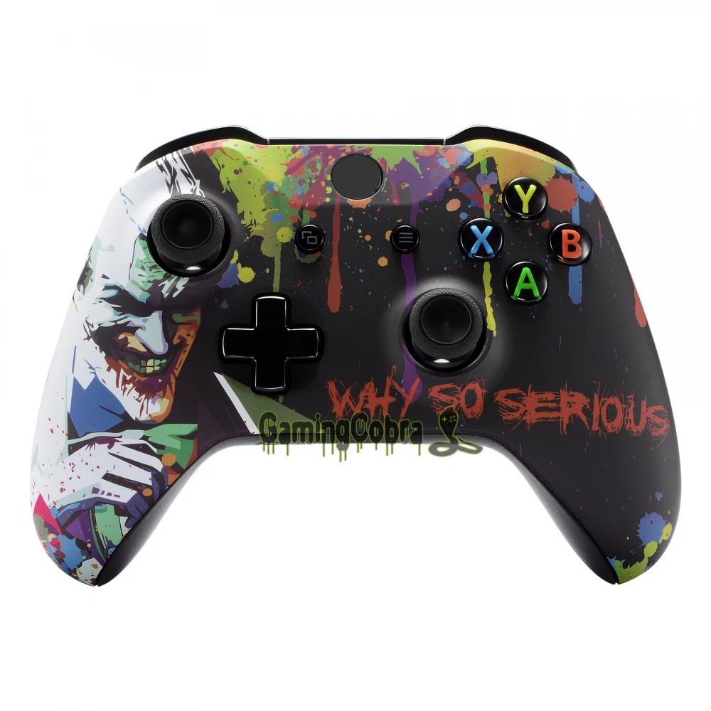 eXtremeRate Custom Soft Touch Grip Front Housing Shell Faceplate for Xbox One S & for Xbox One X Controller
eXtremeRate Custom Soft Touch Grip Front Housing Shell Faceplate for Xbox One S & for Xbox One X Controller