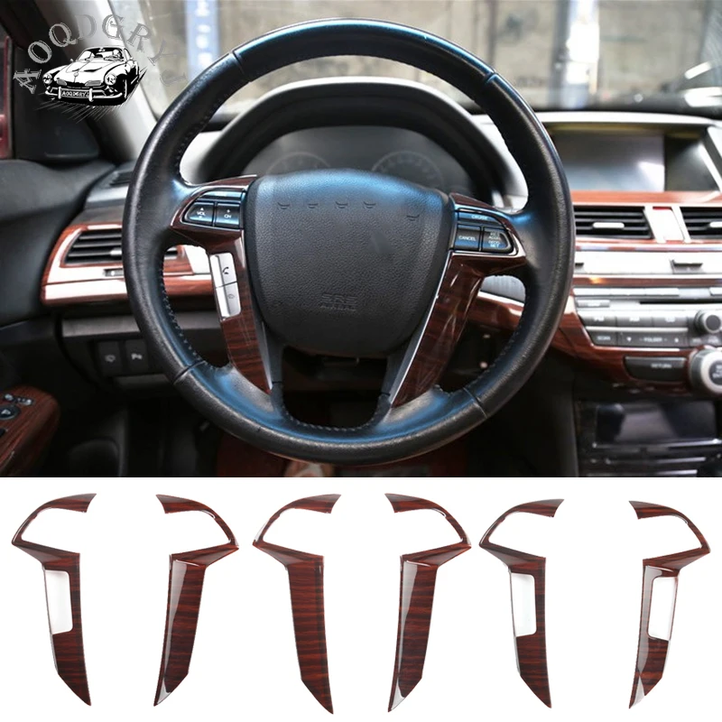 Текстура под дерево из АБС пластика подходит для Honda Accord 2008 2012 декоративная