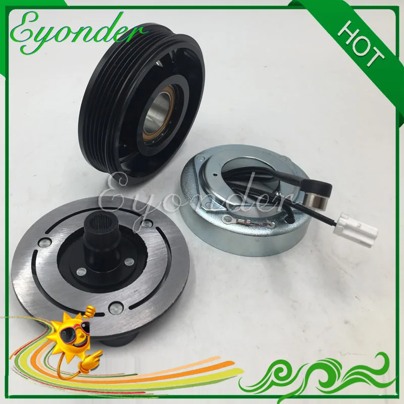 A/C Air Conditoning Cooling Pump Compressor Clutch Assembly Pulley for Mazda 5 M5 Series CC29-61-K00A CC29-61-450G CC29-61-K00E
A/C Air Conditoning Cooling Pump Compressor Clutch Assembly Pulley for Mazda 5 M5 Series CC29-61-K00A CC29-61-450G CC29-61-K00E