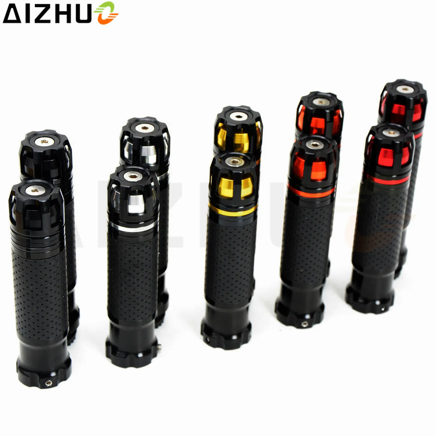 7/8'' 22mm Handlebar Motorcycle Handle Grips CNC Aluminum Handlebar Hand Grip For Kawasaki Suzuki BMW Ducati Benelli Yamaha
7/8'' 22mm Handlebar Motorcycle Handle Grips CNC Aluminum Handlebar Hand Grip For Kawasaki Suzuki BMW Ducati Benelli Yamaha