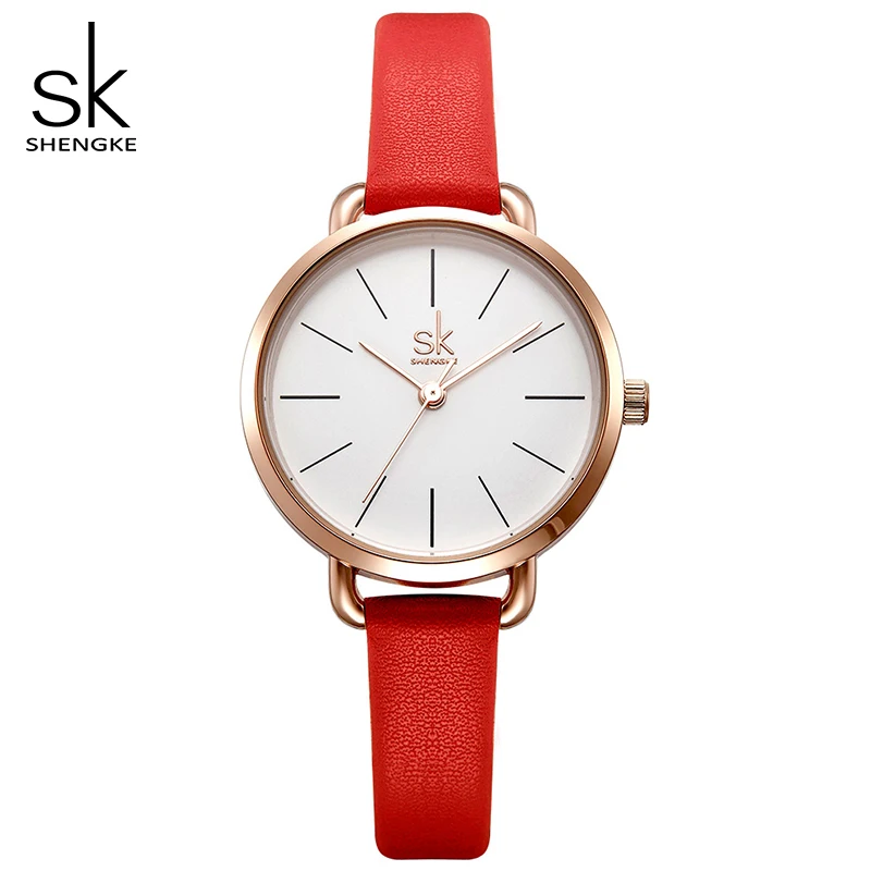 Shengke Thin Leather Watches Women Clock Top Brand Luxury Ladies Quartz Watch SK Reloj Mujer 2019 Women's Day Gift #K8021
Shengke Thin Leather Watches Women Clock Top Brand Luxury Ladies Quartz Watch SK Reloj Mujer 2019 Women's Day Gift #K8021