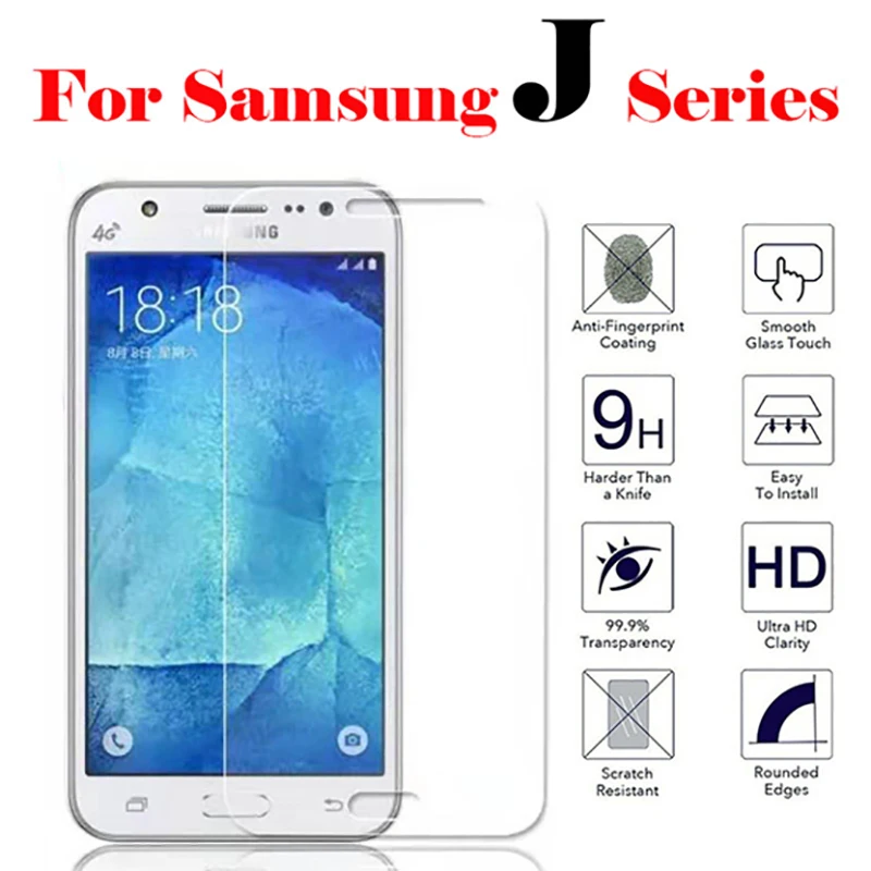 Защитная пленка для экрана Sansung galaxy J4 2018 закаленное стекло sansun J 2 3 J2 Pro J3 Plus J6 tremp J7