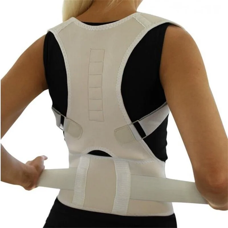Adjustable Orthopedic Back Posture Support Braces Belt Corrector Posture Magentic Corrector de postura Shoulder Support Belt
Adjustable Orthopedic Back Posture Support Braces Belt Corrector Posture Magentic Corrector de postura Shoulder Support Belt