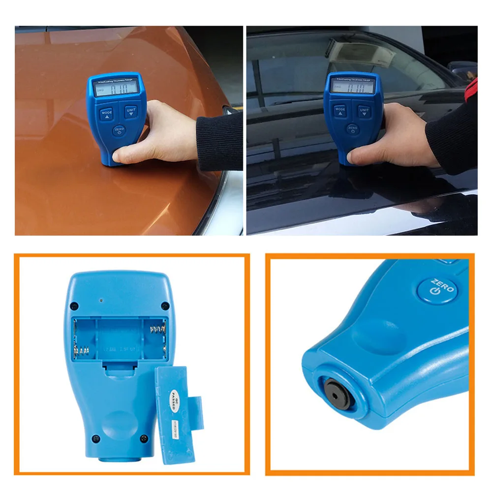 Portable Paint Film Meter Tester Coating Measure Thickness Gauge Digital Portable Mini Thickness Gauge Tester
Portable Paint Film Meter Tester Coating Measure Thickness Gauge Digital Portable Mini Thickness Gauge Tester