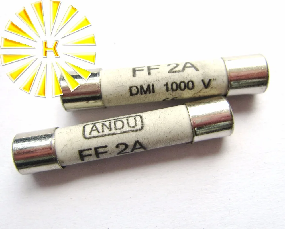 FREE SHIPPING 10PCS x FF2A FF 2A 1000V 6.3*32mm Ceramic Fuse For Multimeter Instrument
FREE SHIPPING 10PCS x FF2A FF 2A 1000V 6.3*32mm Ceramic Fuse For Multimeter Instrument