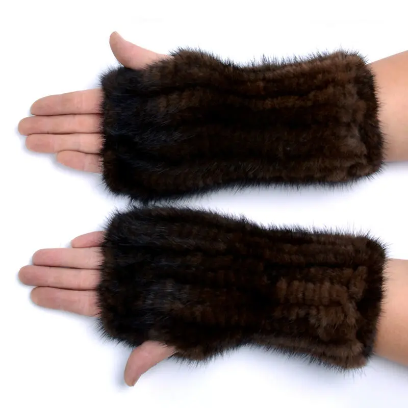 Фото Зимние норковые меховые перчатки для женщин высокие натуральные 2018 новые(Aliexpress на русском)