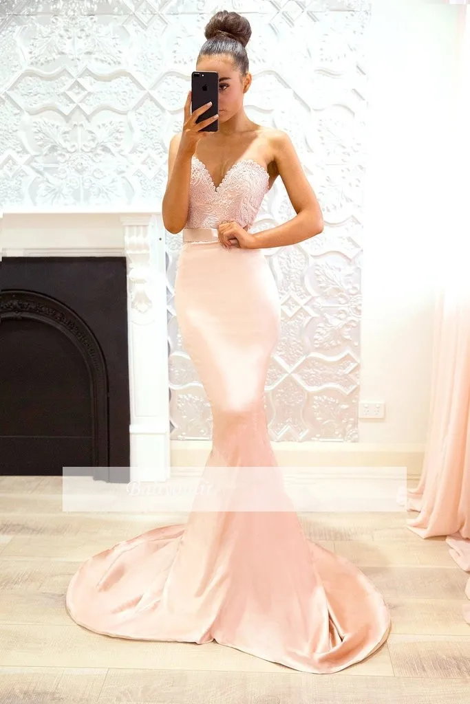 Elegant Cheap Bridesmaid Dresses Under 50 Mermaid Sweetheart Lace Long Wedding Party Dresses For Women
Elegant Cheap Bridesmaid Dresses Under 50 Mermaid Sweetheart Lace Long Wedding Party Dresses For Women