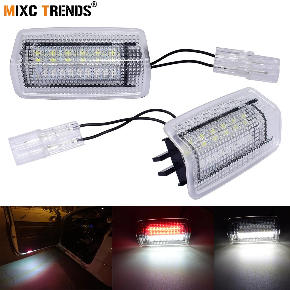 2Pcs Dual Color Car LED Door Courtesy Warning Light Specail for Toyota Lexus Infiniti Nissan White Red Flash Strobe LED Welcome
2Pcs Dual Color Car LED Door Courtesy Warning Light Specail for Toyota Lexus Infiniti Nissan White Red Flash Strobe LED Welcome