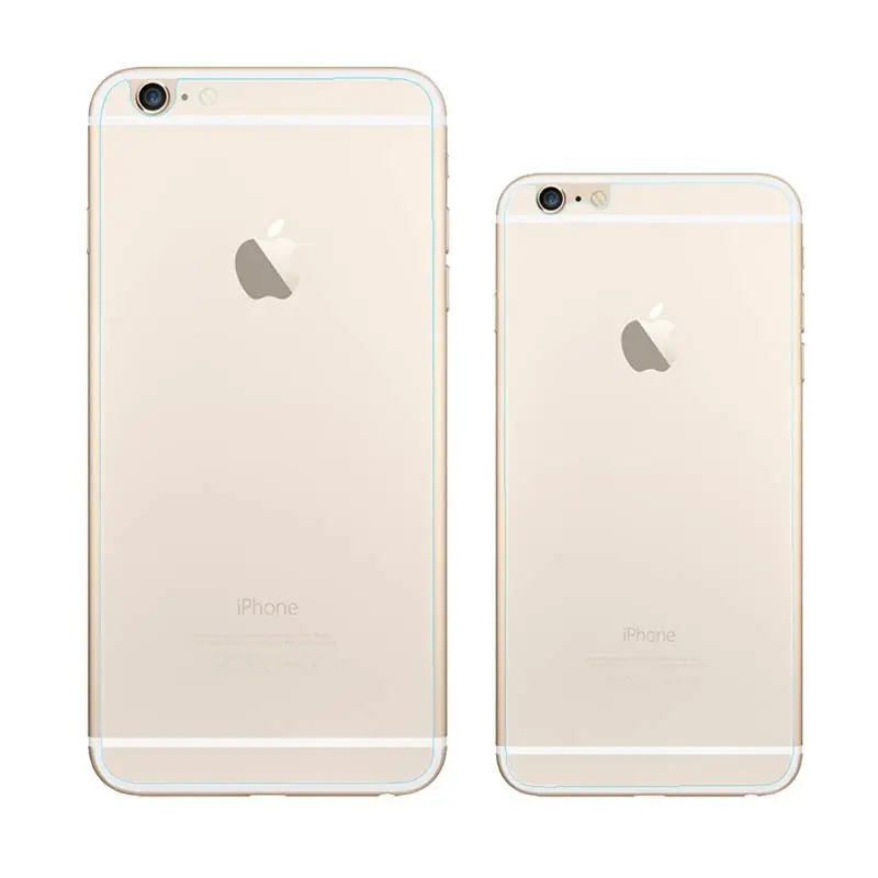 10 шт./лот назад закаленное Стекло протектор для iPhone 7 8x10 5S 5 SE 6 s плюс S сзади |