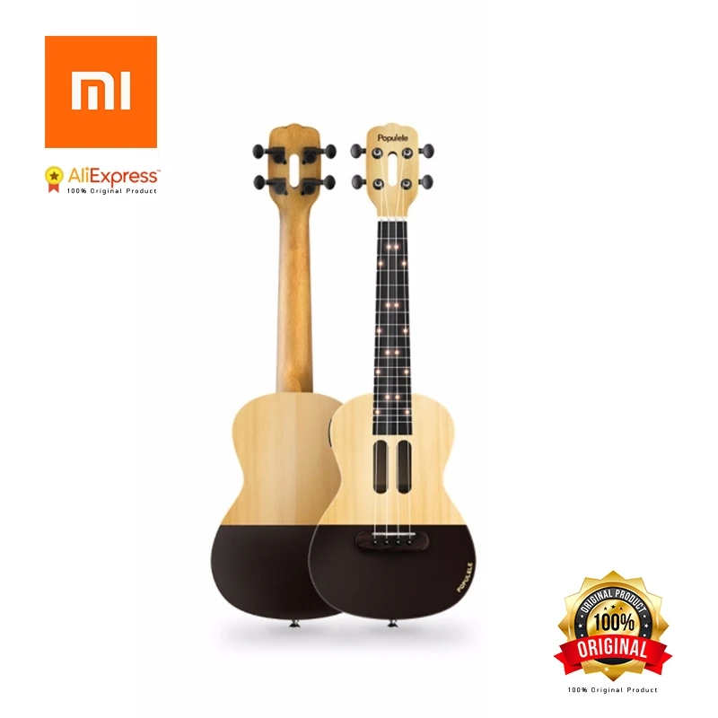 Xiaomi populele U1 интеллектуальные укулеле приложение 23 дюймов смартфон Уке для
