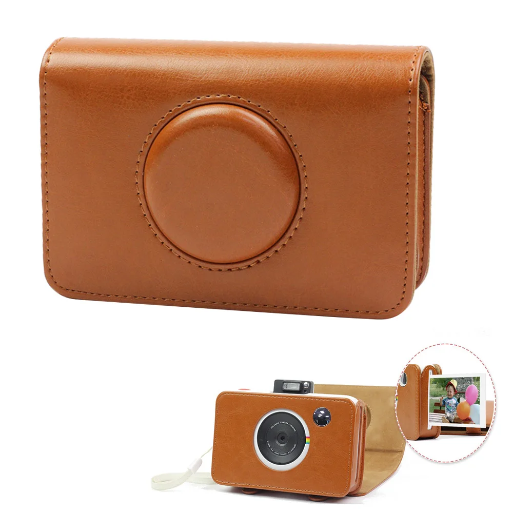 Besegad Retro PU Leather Waterproof Anti-shock Storage Carry Bag Case Cover for Polaroid Snap Touch Instant Print Digital Camera
Besegad Retro PU Leather Waterproof Anti-shock Storage Carry Bag Case Cover for Polaroid Snap Touch Instant Print Digital Camera