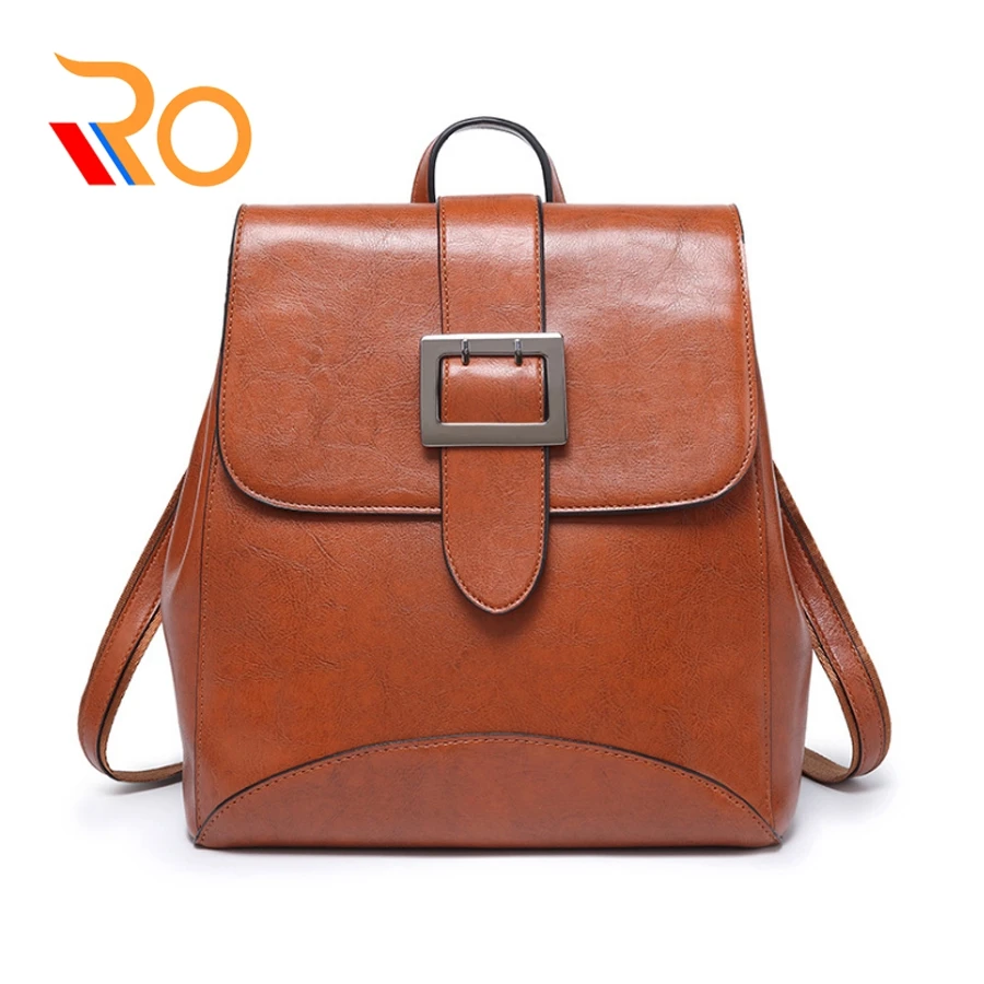 Women Leather Backpacks Vintage Female Shoulder Bag Sac A Dos Travel Ladies Bagpack Mochilas School Bags
Women Leather Backpacks Vintage Female Shoulder Bag Sac A Dos Travel Ladies Bagpack Mochilas School Bags
