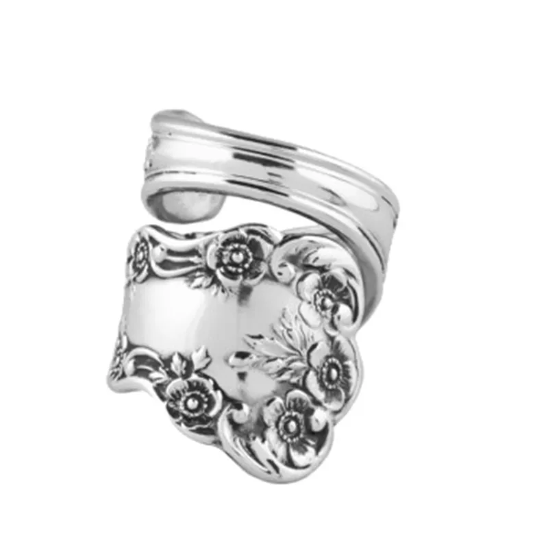 Spoon Ring Buttercup Antique Silver Plated Handmade Adjustable Rings For Women Or Men Fashion Jewelry
Spoon Ring Buttercup Antique Silver Plated Handmade Adjustable Rings For Women Or Men Fashion Jewelry
