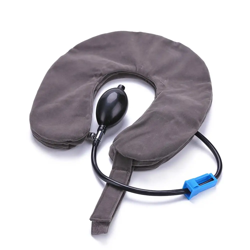 U Neck Pillow Air Inflatable Pillow Cervical Brace Neck Shoulder Pain Relax Support Massager Pillow Air Cushion Traction Soft
U Neck Pillow Air Inflatable Pillow Cervical Brace Neck Shoulder Pain Relax Support Massager Pillow Air Cushion Traction Soft
