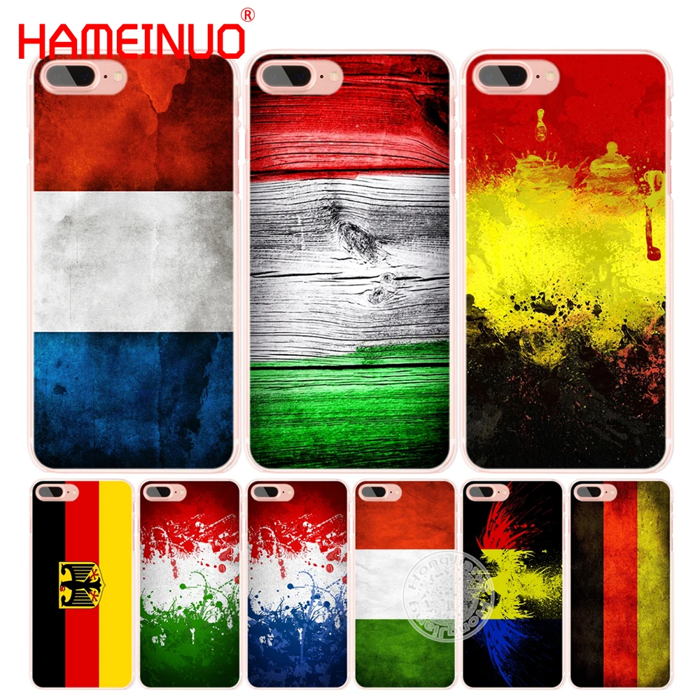 HAMEINUO Германия Италия Франция Румыния флагшток чехол для телефона iphone 6 4 4s 5 5s SE 5c 6s