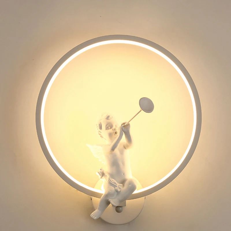 2018 Nordic Modern Sconce Wall Lights Lighting Fixtures Romantic Led Wall Lamp Round for Kids Home Decoration AC220V Black/White
2018 Nordic Modern Sconce Wall Lights Lighting Fixtures Romantic Led Wall Lamp Round for Kids Home Decoration AC220V Black/White
