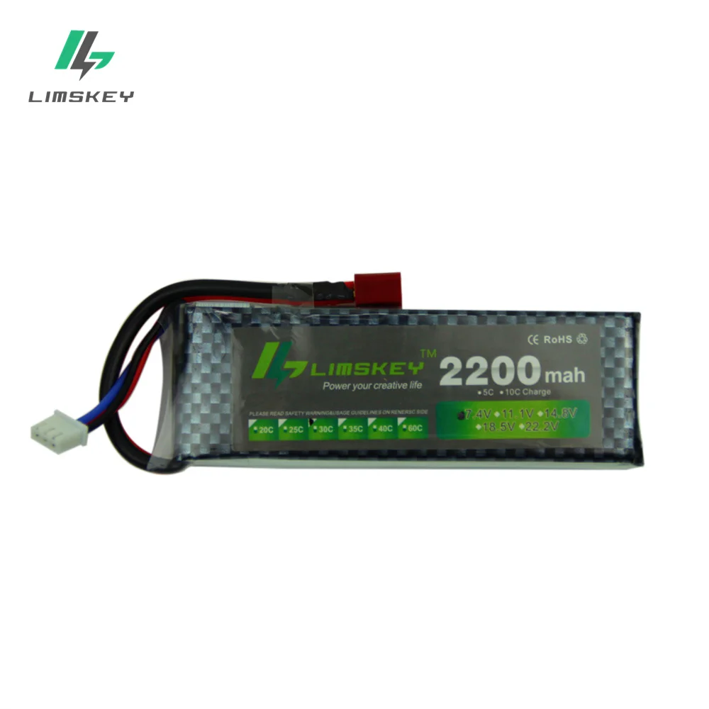 Аккумулятор Lipo Limskey Power, 7,4 В, 2200 мАч, 25C, макс. 40C, T-разъем для квадрокоптера, вертолета, самолета, автомобиля Traxxax 1/16, игрушечный Аккумулятор для...
Аккумулятор Lipo Limskey Power, 7,4 В, 2200 мАч, 25C, макс. 40C, T-разъем для квадрокоптера, вертолета, самолета, автомобиля Traxxax 1/16, игрушечный Аккумулятор для...