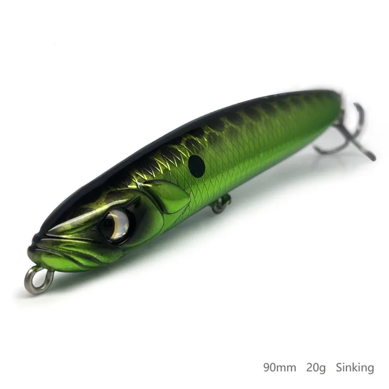 Ufishing Sinking Fishing Lures Winter Pencil Bait 9cm 20g High Quality Bass Hard Lure 1 Pcs/Lot
Ufishing Sinking Fishing Lures Winter Pencil Bait 9cm 20g High Quality Bass Hard Lure 1 Pcs/Lot