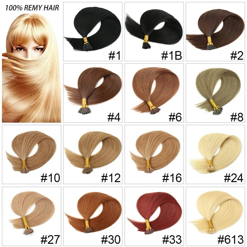 Alishow предварительно скрепленные волосы для наращивания 1 г 16 &quot18" 20 &quot22" remy