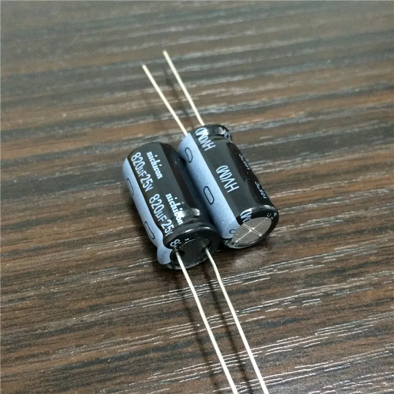 100 шт. 820 мкФ 25V японская NICHICON HV серия 10x20 мм Высокая пульсация тока низкое сопротивление 25V820uF алюминиевый электролитический конденсатор
100 шт. 820 мкФ 25V японская NICHICON HV серия 10x20 мм Высокая пульсация тока низкое сопротивление 25V820uF алюминиевый электролитический конденсатор