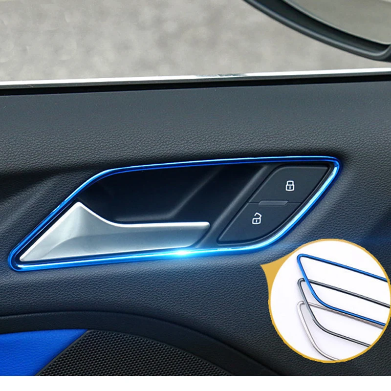 For Audi A3 8V Stainless Steel Interior door Trim Covers Stickers for Audi 2014-2017 Car Styling
For Audi A3 8V Stainless Steel Interior door Trim Covers Stickers for Audi 2014-2017 Car Styling
