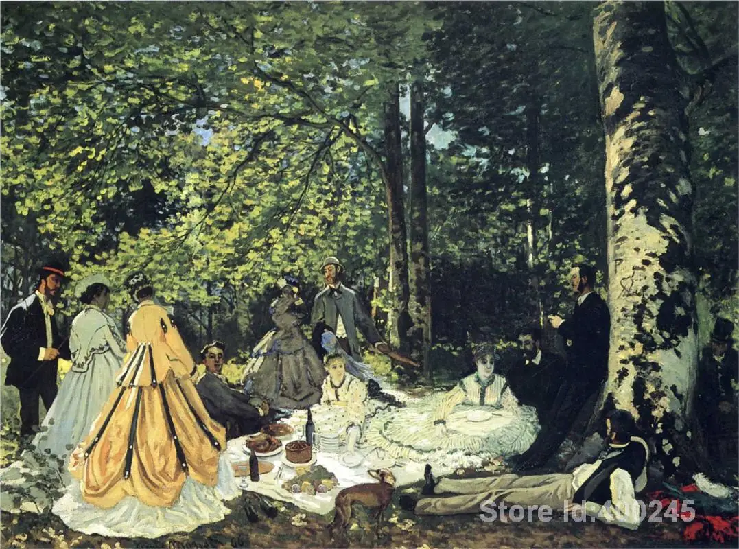 office wall art Lunch on the Grass Pierre Auguste Renoir famous paintings room decor Hand painted High quality
office wall art Lunch on the Grass Pierre Auguste Renoir famous paintings room decor Hand painted High quality
