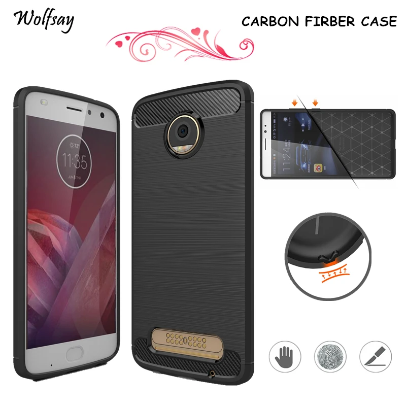 Фото Чехол Wolfsay для телефона Motorola Moto Z2 Play силиконовый чехол |phone cases|silicone phone casecase silicone |
