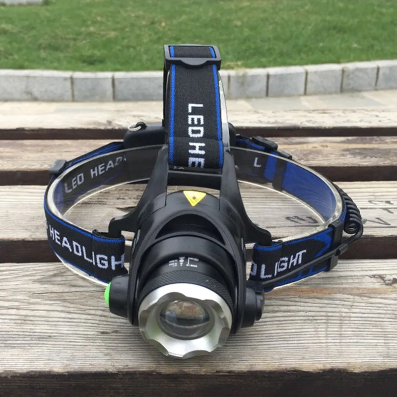 LED Headlamp T6/L2/V6 Headlight 3 Modes Zoomable Waterproof Super bright camping Fishing light Powered by 2x18650 batteries
LED Headlamp T6/L2/V6 Headlight 3 Modes Zoomable Waterproof Super bright camping Fishing light Powered by 2x18650 batteries