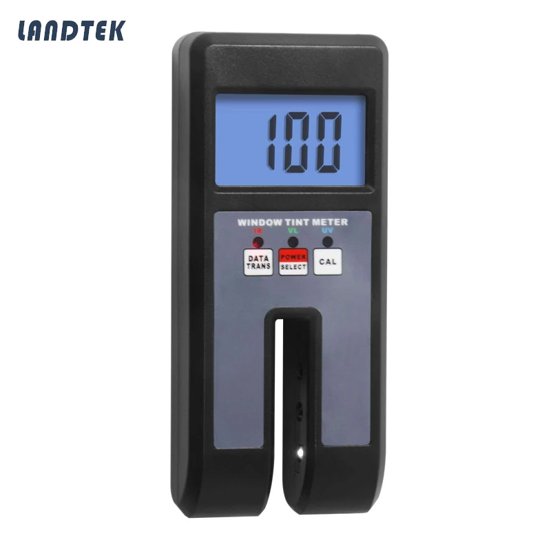 Handheld Digital Window Tint Meter Tester WTM1300 with UV 380nm IR 950nm Visible
Handheld Digital Window Tint Meter Tester WTM1300 with UV 380nm IR 950nm Visible