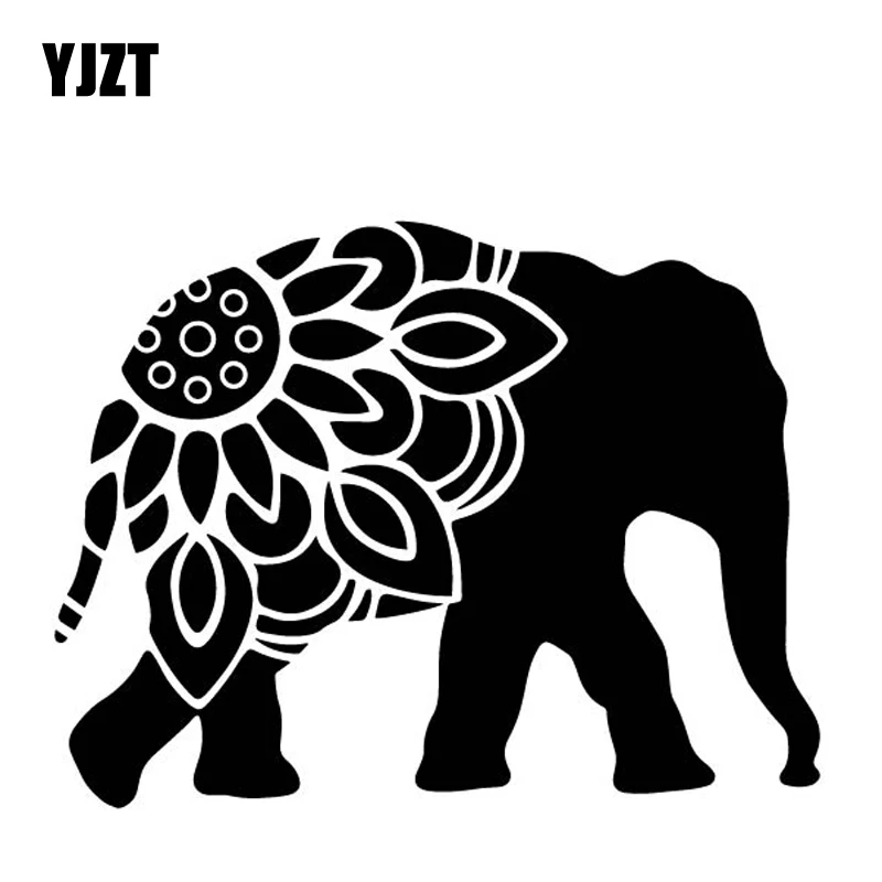 YJZT 16.6CM*12.8CM Elephant Pattern Creative Decoration Car Trunk Car Sticker Vinyl Decal Black/Silver C4-1619
YJZT 16.6CM*12.8CM Elephant Pattern Creative Decoration Car Trunk Car Sticker Vinyl Decal Black/Silver C4-1619