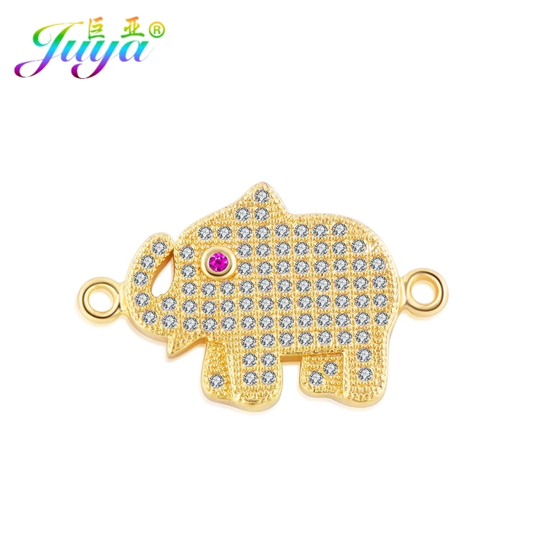 Juya DIY Jewelry Findings Pave Zircon Animal Elephant Charm Connector Accessories For Women Kids Handmade Charms Jewelry Making
Juya DIY Jewelry Findings Pave Zircon Animal Elephant Charm Connector Accessories For Women Kids Handmade Charms Jewelry Making