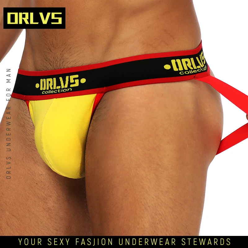 ORLVS Brand Gay Men Underwear Jockstrap Sexy Tanga Hombre Cotton Thong Men String OR174
ORLVS Brand Gay Men Underwear Jockstrap Sexy Tanga Hombre Cotton Thong Men String OR174