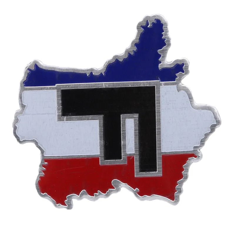 Aluminum Alloy Flag Car Stickers FRANCE Map Emblem Truck Auto Toy Decal Sticker Baby Pegatinas | Игрушки и хобби