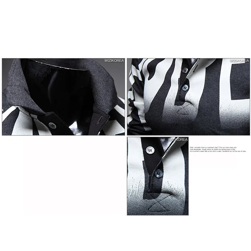 New 2020 Spring autumn Men's POLO shirt Long Sleeve POLOs Shirts Letters Printing Mens fashion Slim homme hombre brand-clothing
New 2020 Spring autumn Men's POLO shirt Long Sleeve POLOs Shirts Letters Printing Mens fashion Slim homme hombre brand-clothing
