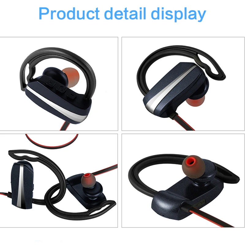 Clearance Sports Wireless Bluetooth Headset Stereo Music Bluetooth earphones and Headphones with Microphone for a mobile phone
Clearance Sports Wireless Bluetooth Headset Stereo Music Bluetooth earphones and Headphones with Microphone for a mobile phone
