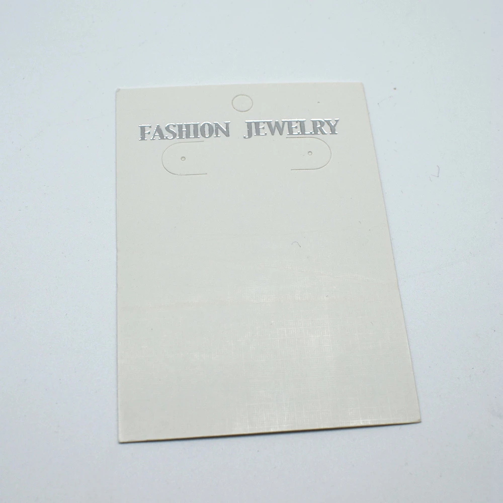 100pcs 10.4x7.4cm Paper Ear Studs Hang Tag White Jewelry Display Card Price Label Tags
100pcs 10.4x7.4cm Paper Ear Studs Hang Tag White Jewelry Display Card Price Label Tags