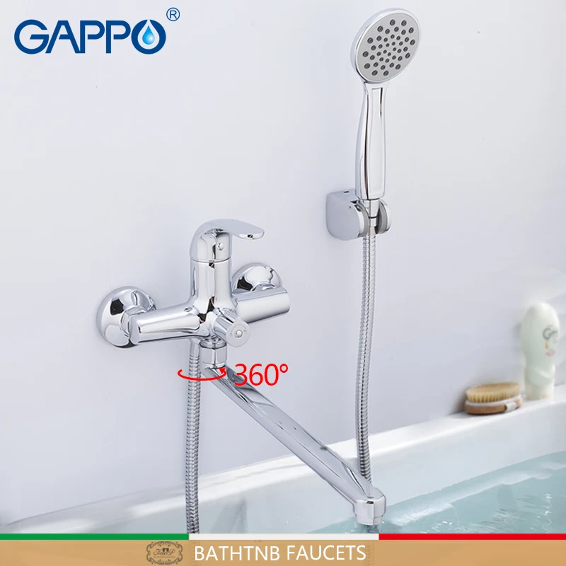 GAPPO Bathtub Faucet bathroom rainfall shower faecet single handle bath mixer taps wall mounted robinetterie salle de bain
GAPPO Bathtub Faucet bathroom rainfall shower faecet single handle bath mixer taps wall mounted robinetterie salle de bain