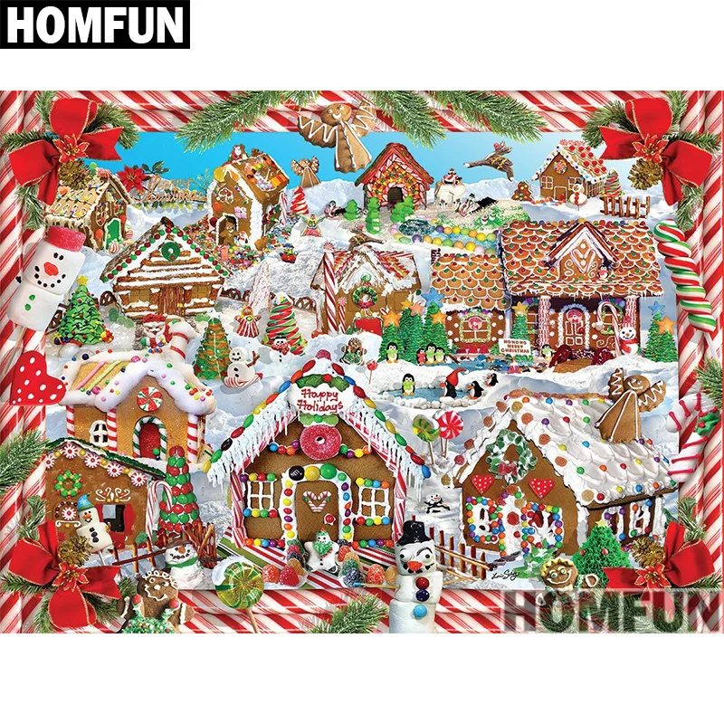 Алмазная 5D картина HOMFUN «Рождественский Снежный дом», вышивка крестиком из квадратных/круглых страз, A00875, для творчества
Алмазная 5D картина HOMFUN «Рождественский Снежный дом», вышивка крестиком из квадратных/круглых страз, A00875, для творчества
