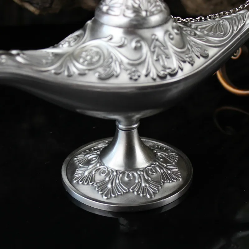 Vintage Aladdin lamp Home Furnishing Decorative Magic Genie Unique Gift For Home Decor
Vintage Aladdin lamp Home Furnishing Decorative Magic Genie Unique Gift For Home Decor