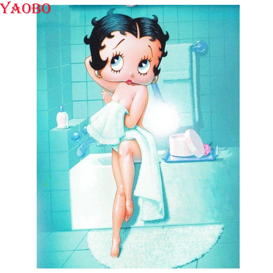 Full square round Diamond Embroidery bathing girl cartoon 5D DIY Diamond Painting Cross Stitch mosaic Bathroom decoration art
Full square round Diamond Embroidery bathing girl cartoon 5D DIY Diamond Painting Cross Stitch mosaic Bathroom decoration art